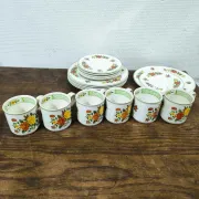 Set of 6 cups, saucers and dessert plates Villeroy and Boch Summer