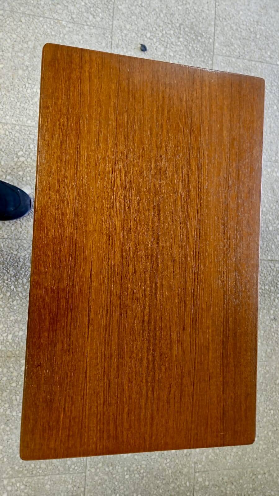 Danish vintage teak nest of tables by Johannes Andersen  1960s