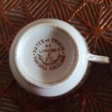 Lot de 5 tasses en Porcelaine de Limoges