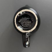 Keraluc black and yellow creamer