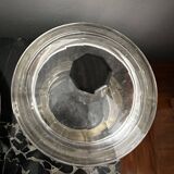 Sucrier Art-Deco - Verre - Bois et Métal