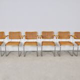 Set of 6 armchairs B64 by Marcel Breuer