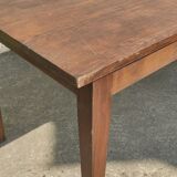 Massive beech farm table