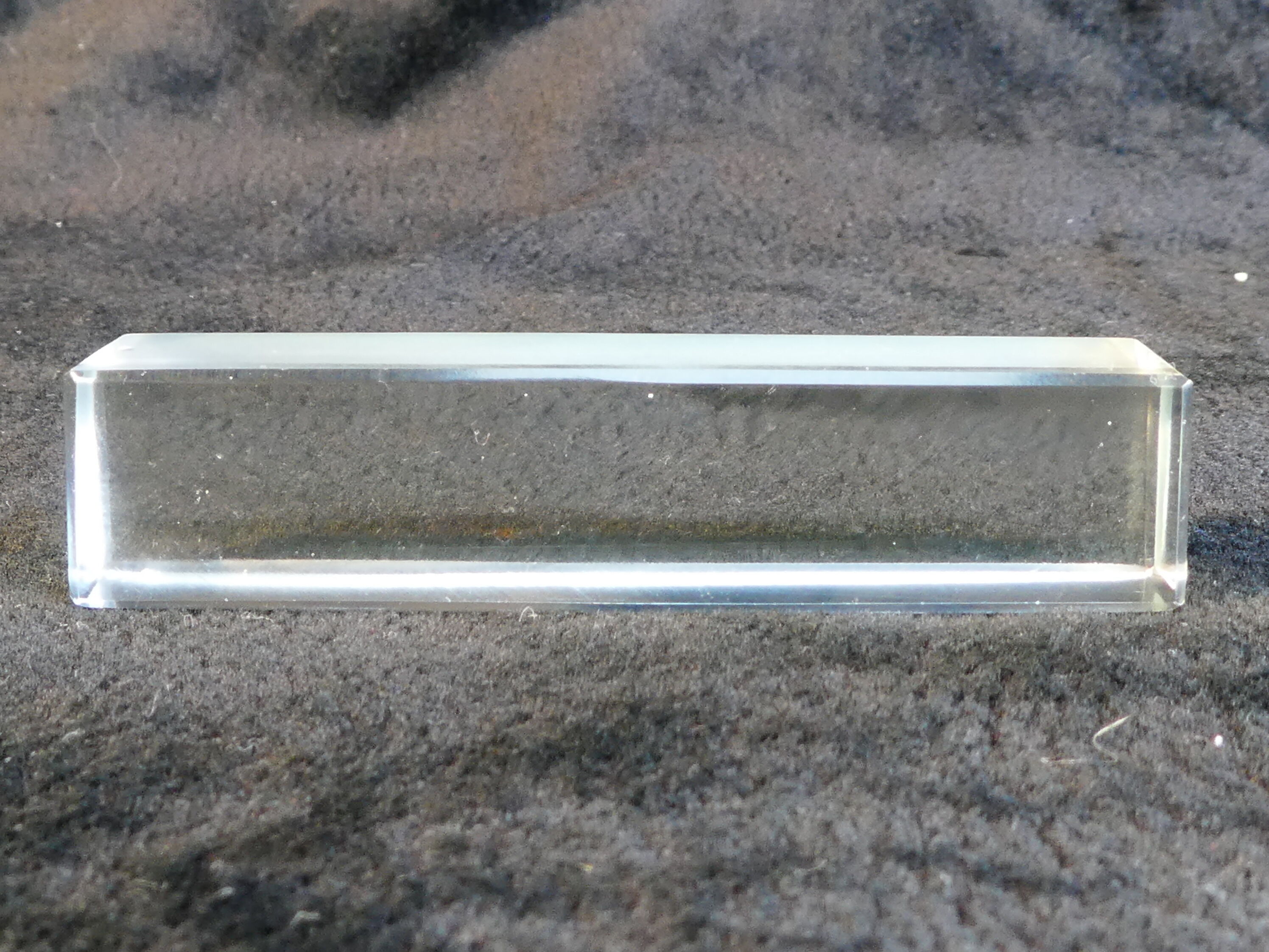 12 Door rectangular vintage glass knives 50s