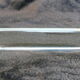 12 Door rectangular vintage glass knives 50s