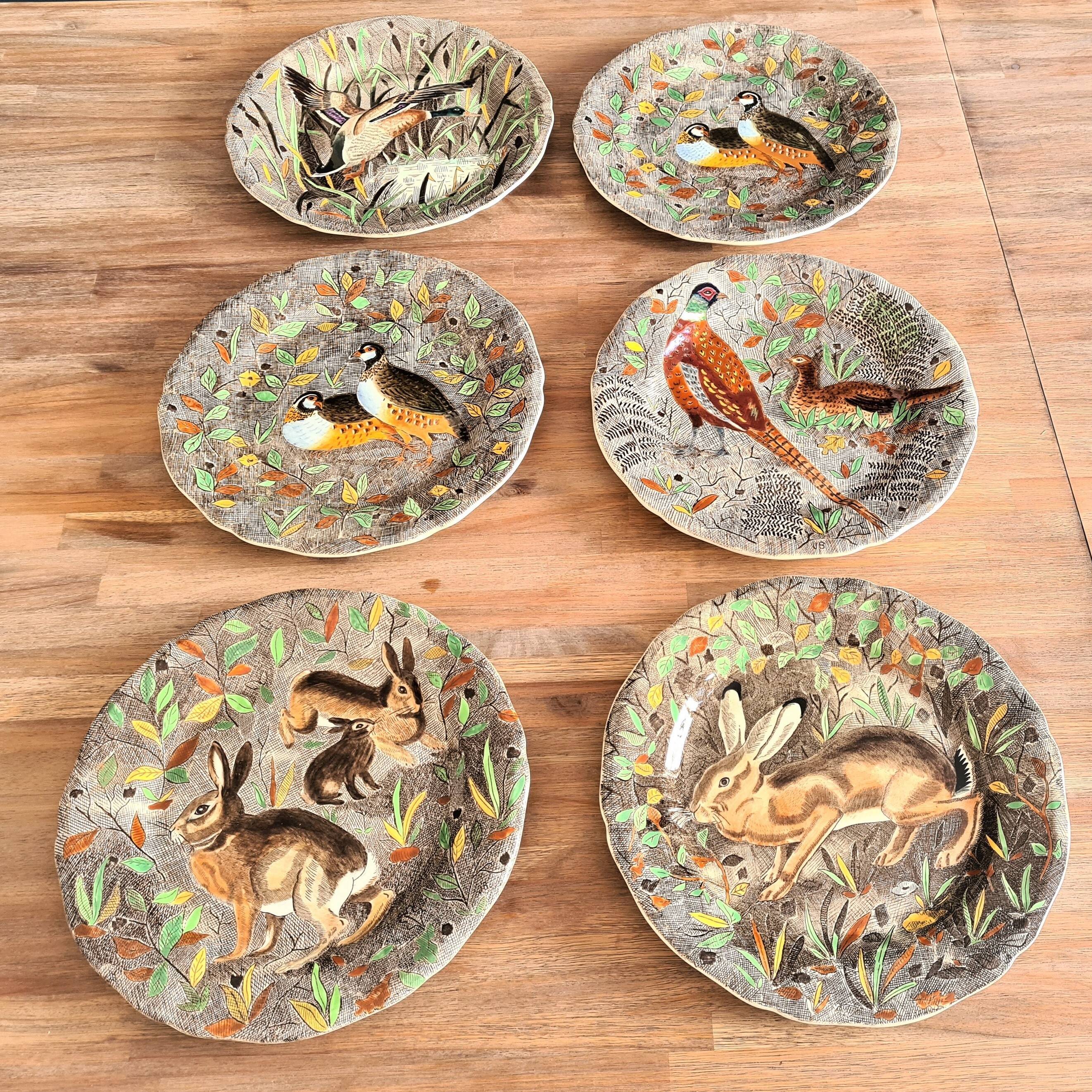 Gien earthenware - Rambouillet Service