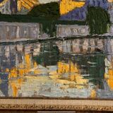 Oil on canvas "Paris Notre-Dame" by Salvatore Verniti, 2012