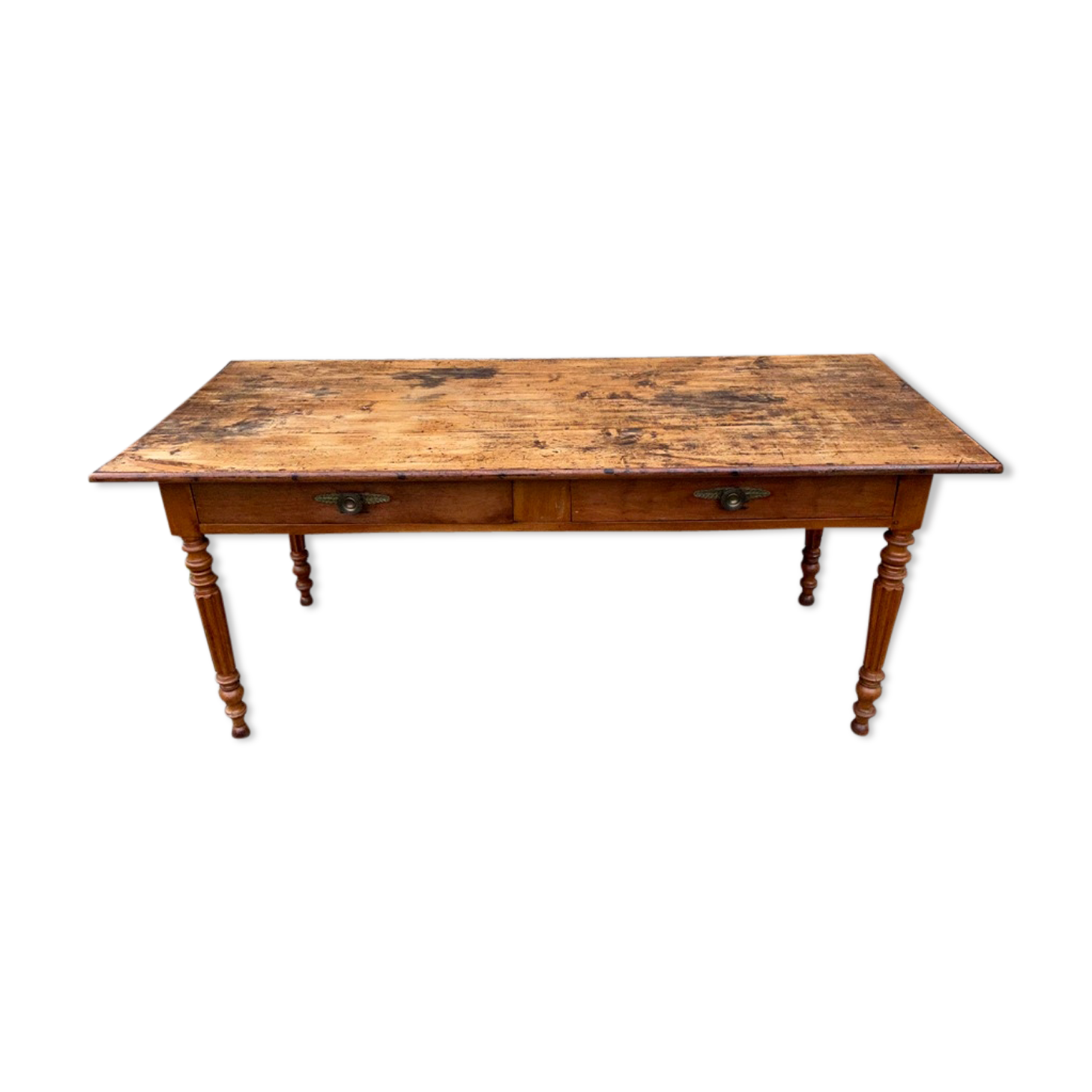 Old farm table wooden
