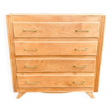 4-drawer chest of drawers, compass feet from the 50s