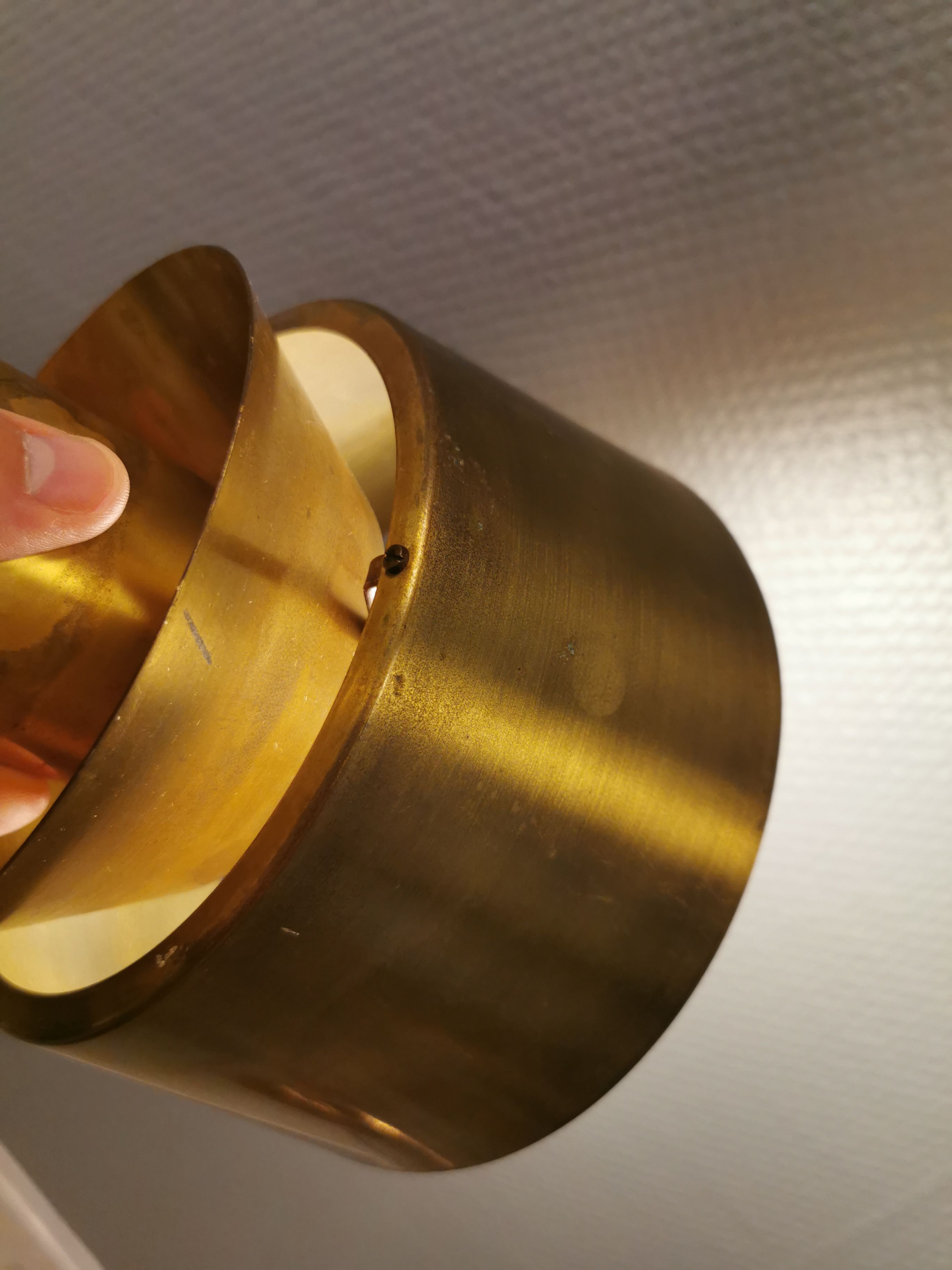 Jørn Utzon, Tivoli Lamp JU1 solid brass