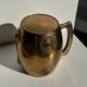 Mug en métal doré indien incrusté de pierres H11 D7
