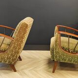 Two mid century armchairs