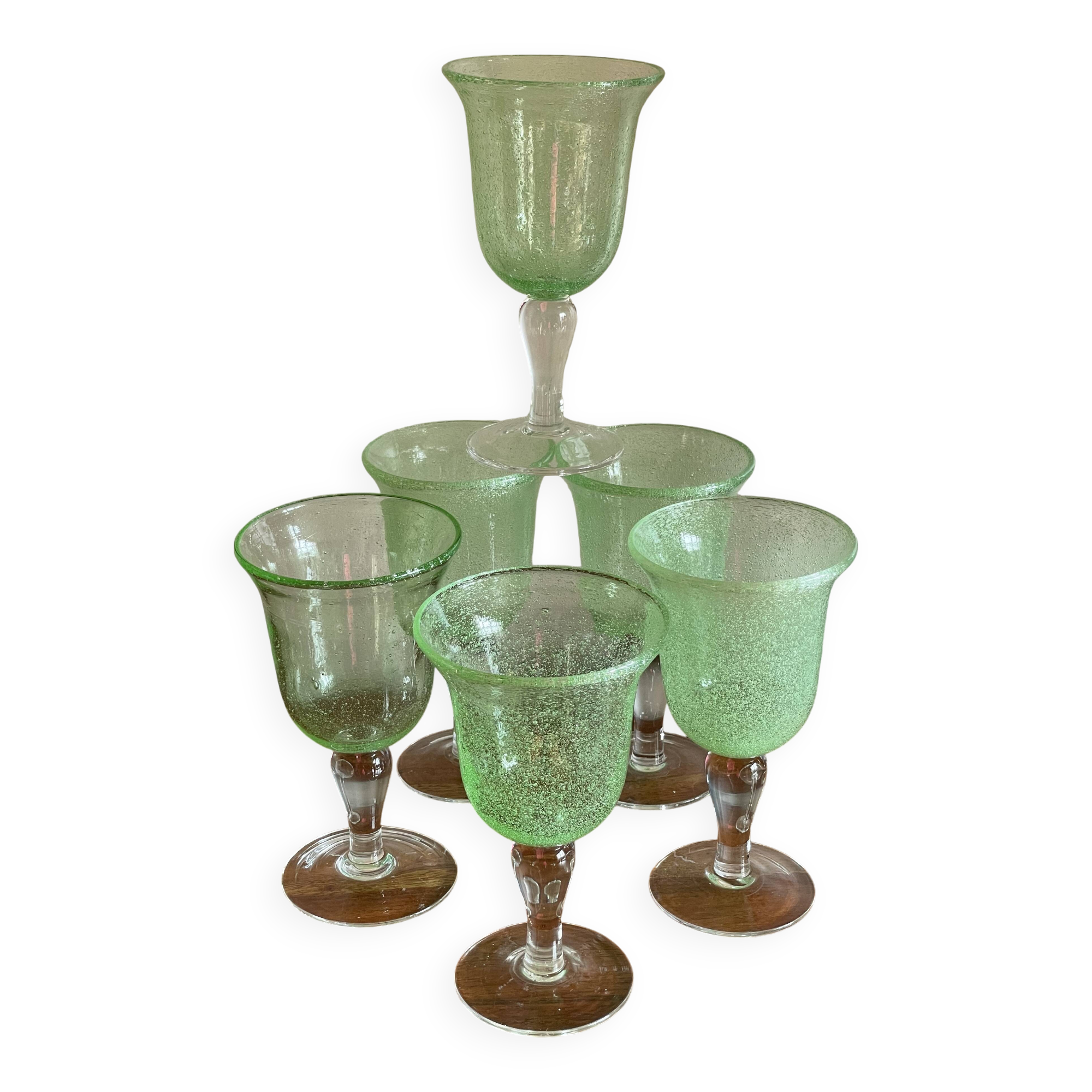 6 grands verres Biot