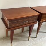 Pair of vintage bedside tables