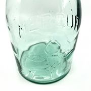 Grande bouteille "Mercur" en verre et bouchon en céramique • 2L • 1930