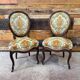 Pair of antique chairs in Louis Philippe style.