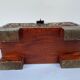 Neoghotic box carved wood inspiration renaissance xx eme polychrome