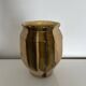 Old jar with brushstroke decoration