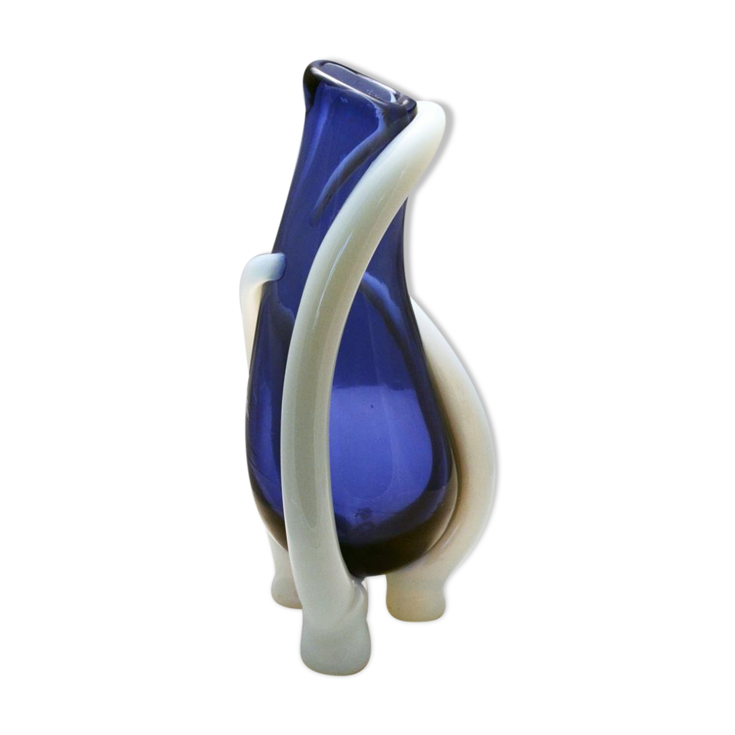 Vase by Claire Falkenstein for Salviati Murano, 1972