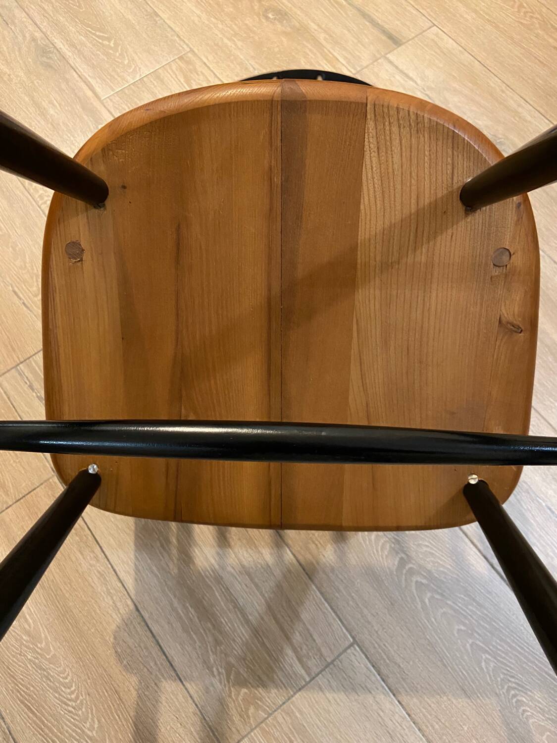 Vintage Scandinavian design rocking chair