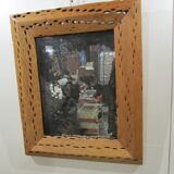 Superb mercury mirror 33x43cm