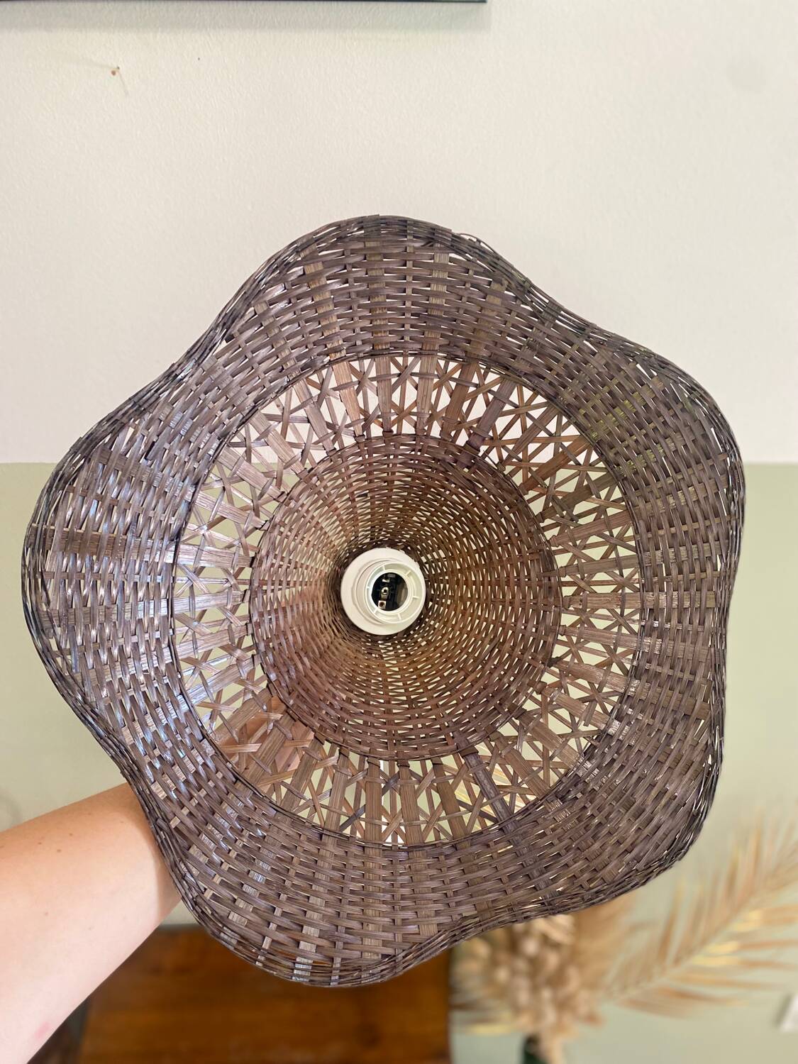 Suspension osier vintage