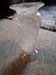 Vase vintage en verre de Clichy