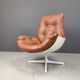 Space age fiberglass swivel chair, 1960s