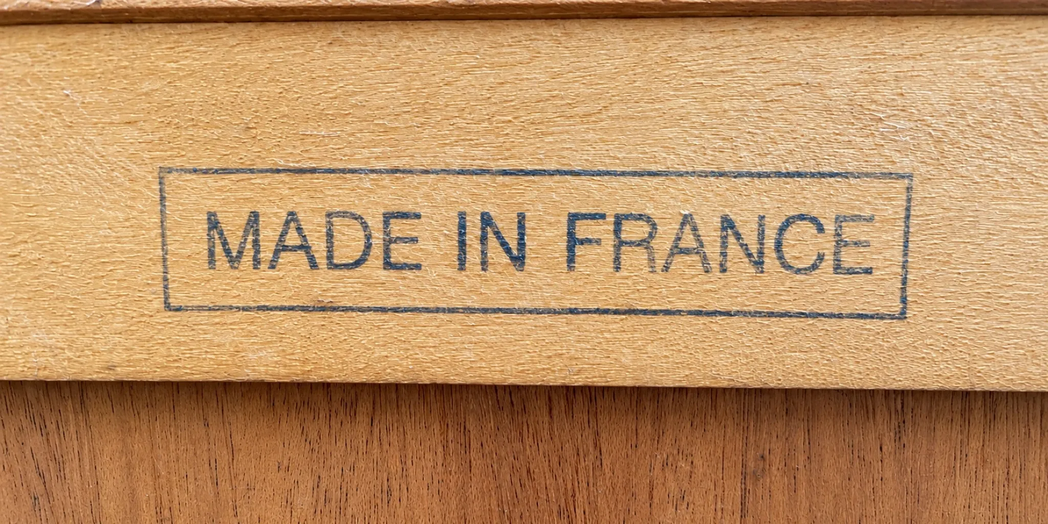 French library in Louis-Philippe style made of solid fruitwood.