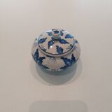 Pot chinois fleurs bleues