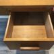 Bureau en bois et métal de style moderniste, années 60