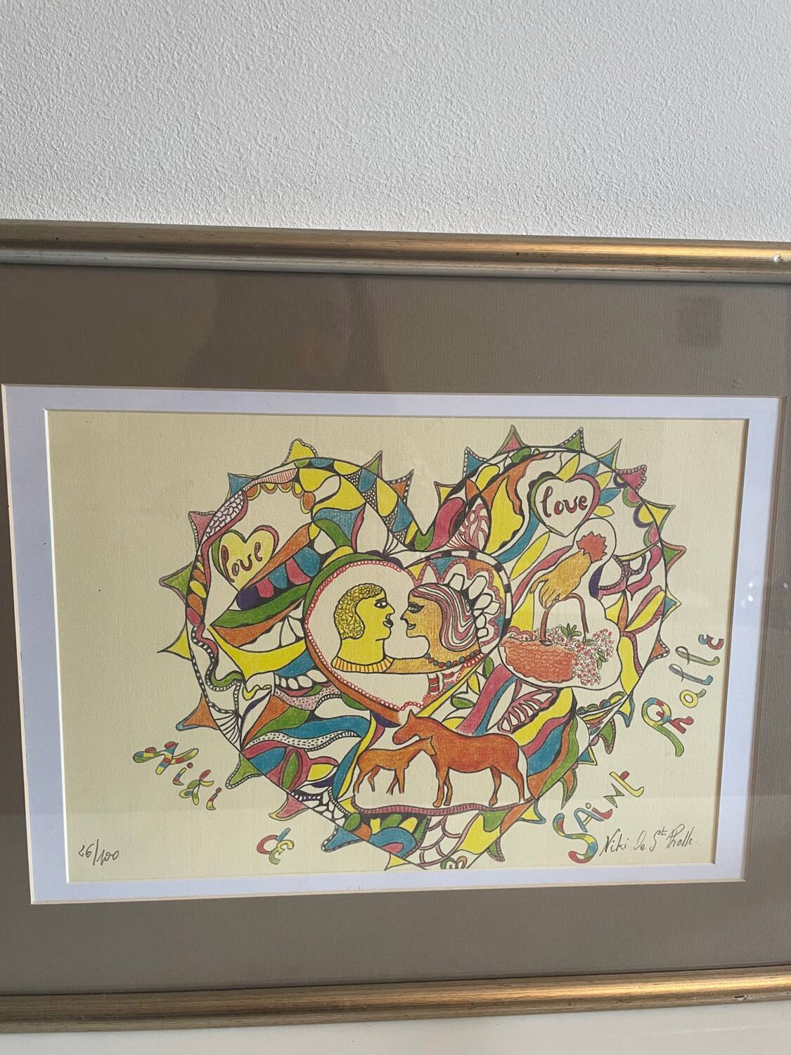 Lithograph Niki de Saint Phalle