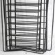 Tomado floor shelf in shades of gray