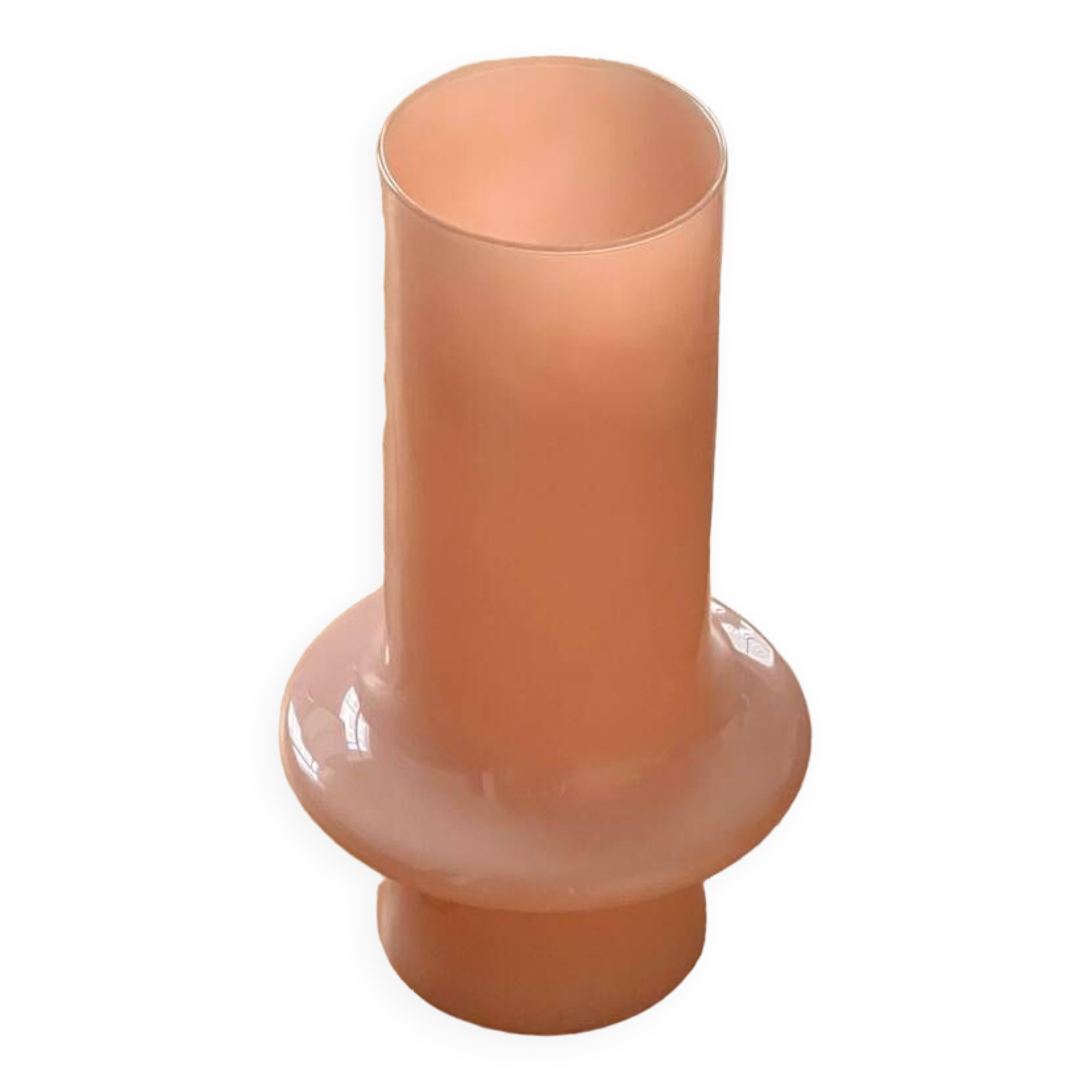 Vase scandinave rose