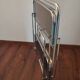 Vintage iron and smoked glass serving trolley
