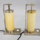 Set of Two Bauhaus / Functionalist Table or Bedside Lamps, 1930s