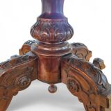 Oval Victorian tilt-top table, breakfast table / 1840s