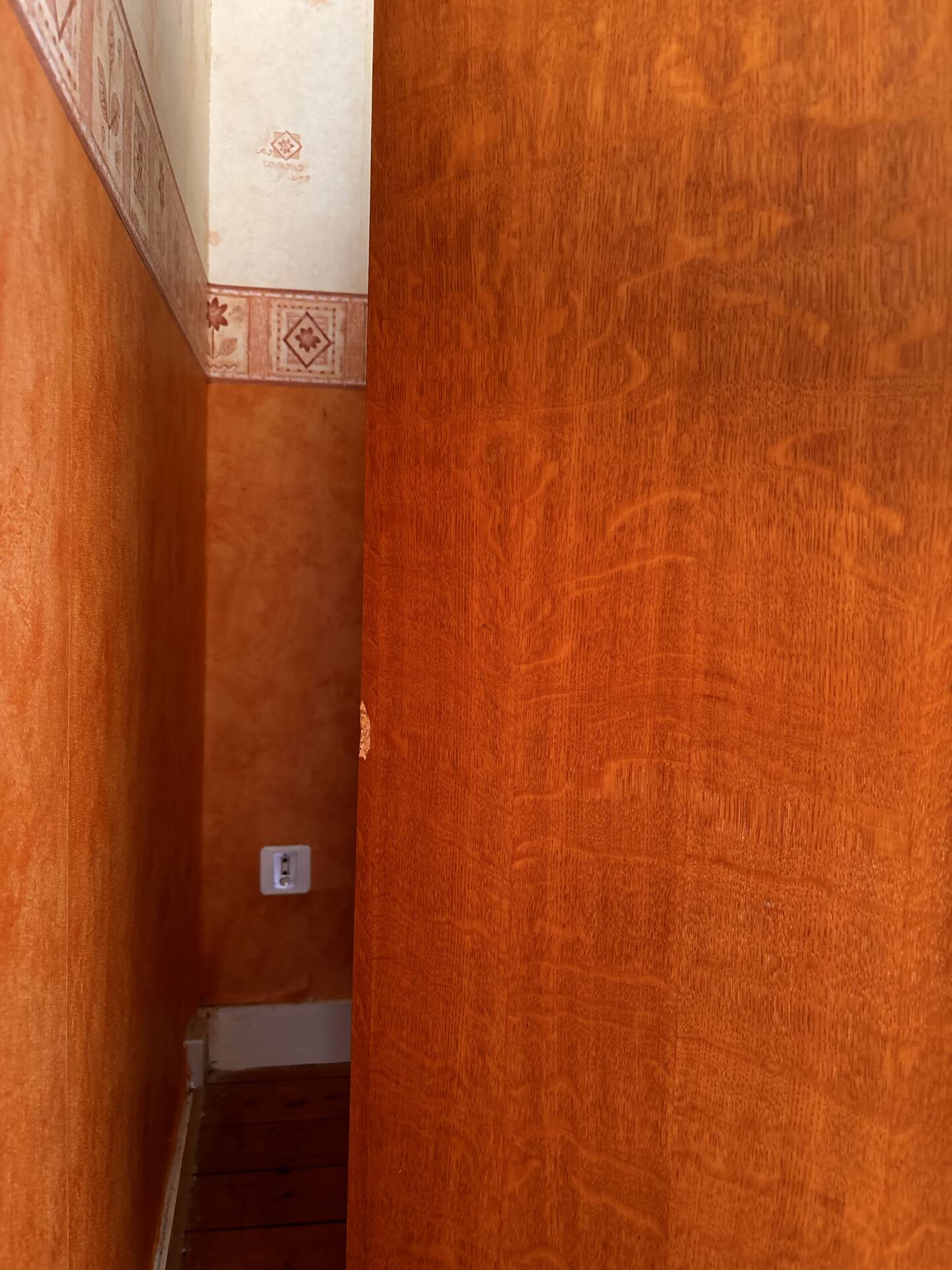 Vintage wooden secretary – Retro style from the 60s-70s