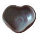 Heart-shaped ceramic trinket tray