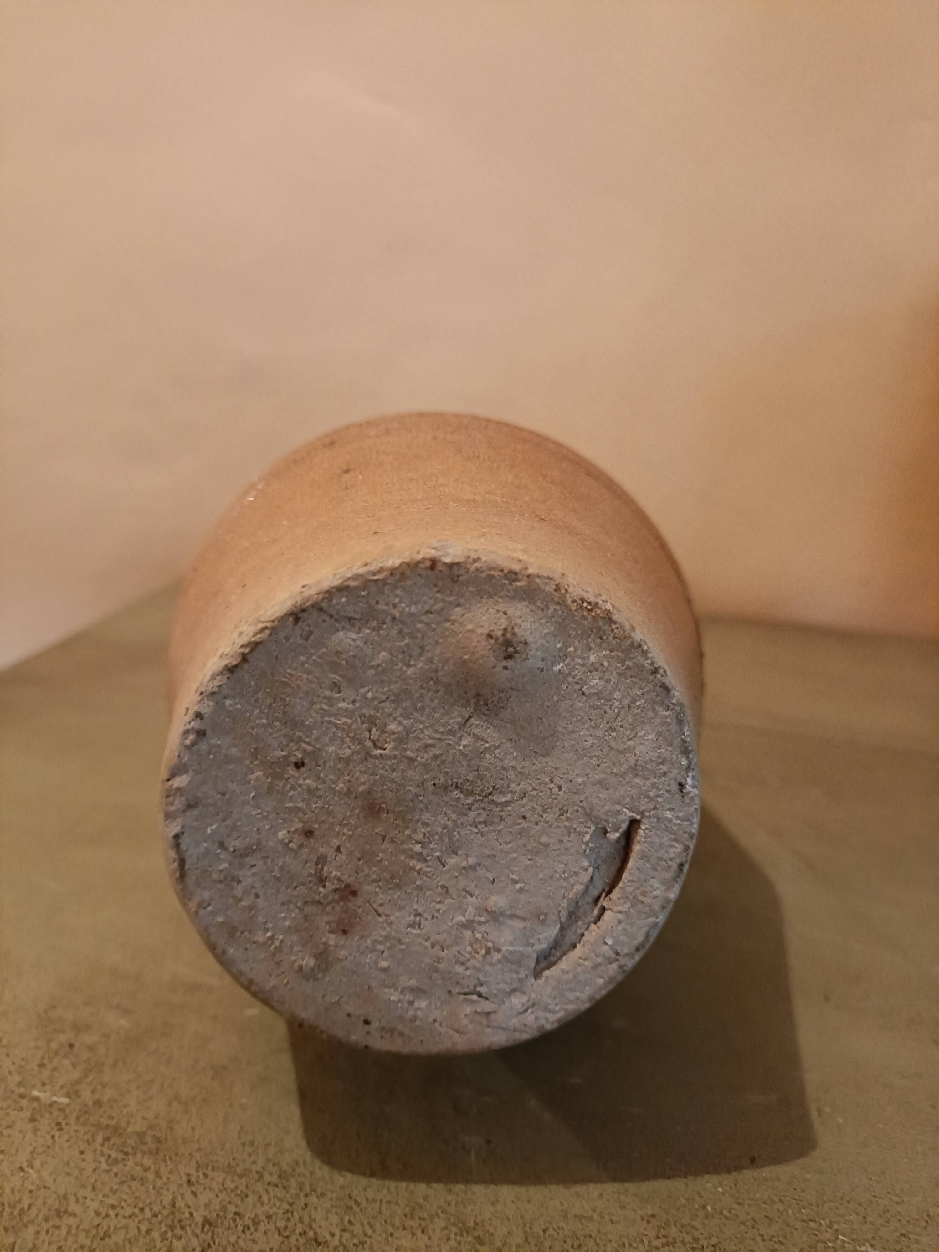 Old stoneware bottle