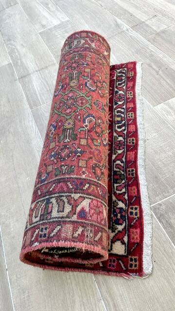 Tapis de couloir oriental époque Art déco