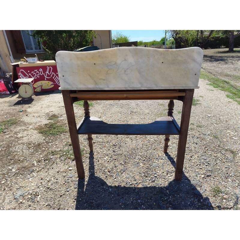White marble dressing table