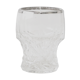 Moulded glass vase