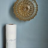 Prisma round ceiling lamp/wall lamp in vintage glossy glass