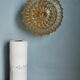 Prisma round ceiling lamp/wall lamp in vintage glossy glass