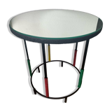 50's mirrored side table Scoubidou