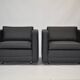 Pair of early Artifort F905 armchairs – restored and reupholstered – 1964