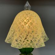 Lampe de table italienne en verre de murano faite à la main