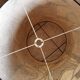 Space Age brushed aluminum floor lamp