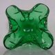 Green Sommerso Murano Glass Ashtray, Italy, 1960s